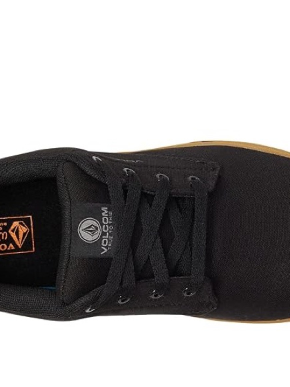 NWOT Volcom Black Work Shoes with Safety Toe, Non-Slip Sole 7.5 Men’s - Picture 2 of 5
